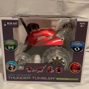 Blue Hat Thunder Tumbler Radio Controlled Car - RED